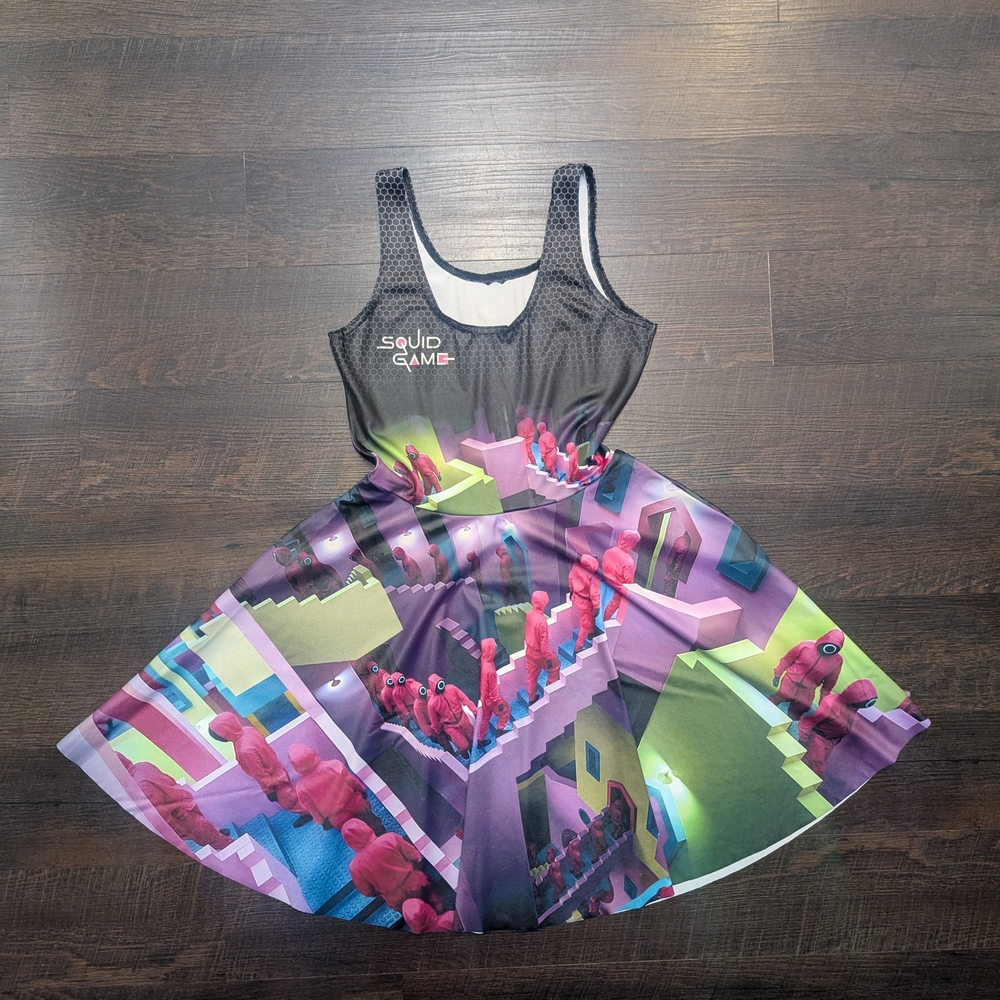 NWOT BlackMilk Squid Games Skater Dress Limited Size Small